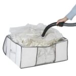 Cutie cu sac pentru vidat, Wenko, Vacuum Soft Box L, 65 x 25 x 50 cm, polietilena/poliamida/polipropilena