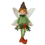Decoratiune Boy Fairy, Decoris, 24x7x41 cm, poliester, multicolor