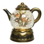 Decoratiune luminoasa Teapot, Lumineo, 18×18 cm, 2 LED-uri, multicolor