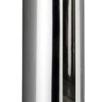 Suport pentru hartie igienica cu suport autoadeziv, Wenko, Detroit Turbo-Loc®, 13.5 x 36 x 14 cm, inox