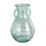 Vaza, Arleen, Bizzotto, 16×24 cm, sticla reciclata, ice