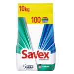 Detergent de rufe automat Savex Premium Fresh, 100 spalari, 10kg