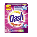 Detergent rufe automat pudra Dash Color, 6 kg, 100 spalari