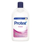 Rezerva sapun lichid Protex Cream cu ingredient natural antibacterian, 700 ml