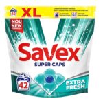 Detergent Savex Super Caps Extra Fresh, 42 spalari
