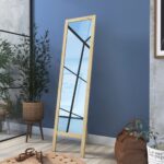 Oglinda decorativa, Rani, EF102, 38x145x4 cm, PAL, Stejar