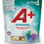 A+ Ariel Detergent de rufe Hygiene pentru toate tipurile de tesaturi, 56 buc/spalari