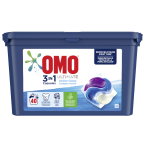 Detergent de rufe capsule Omo 3in1 Active Clean, 40 spalari