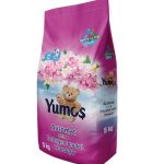 Detergent de rufe pudra Yumos Trandafir, Color, 5kg, 50 spalari