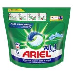 Detergent de rufe capsule Ariel All in One PODS Mountain Spring, 65 spalari