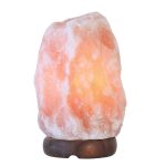 Lampa de sare minerala (veioza) Rabalux Rock, E14, 1x15W, Maro, clasa energetica G