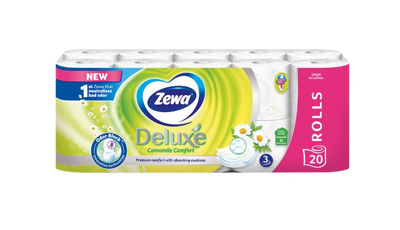 Zewa Deluxe Camomile 20 role Zewa Deluxe Camomile 20 role