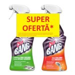 Pachet detergent suprafete Cillit Bang Zero calcar + degresant, 2×750 ml
